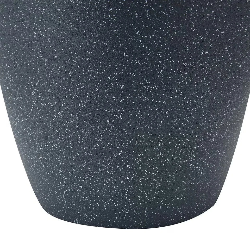 Large Plastic Plant Pots Textured Planter Plant Flower Pot Outdoor Garden Patio*