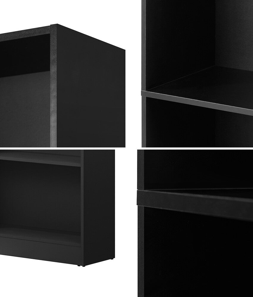 5-Tier Bookcase Bookshelf Display Shelf Storage Cabinet Stand Rack Shelving Unit