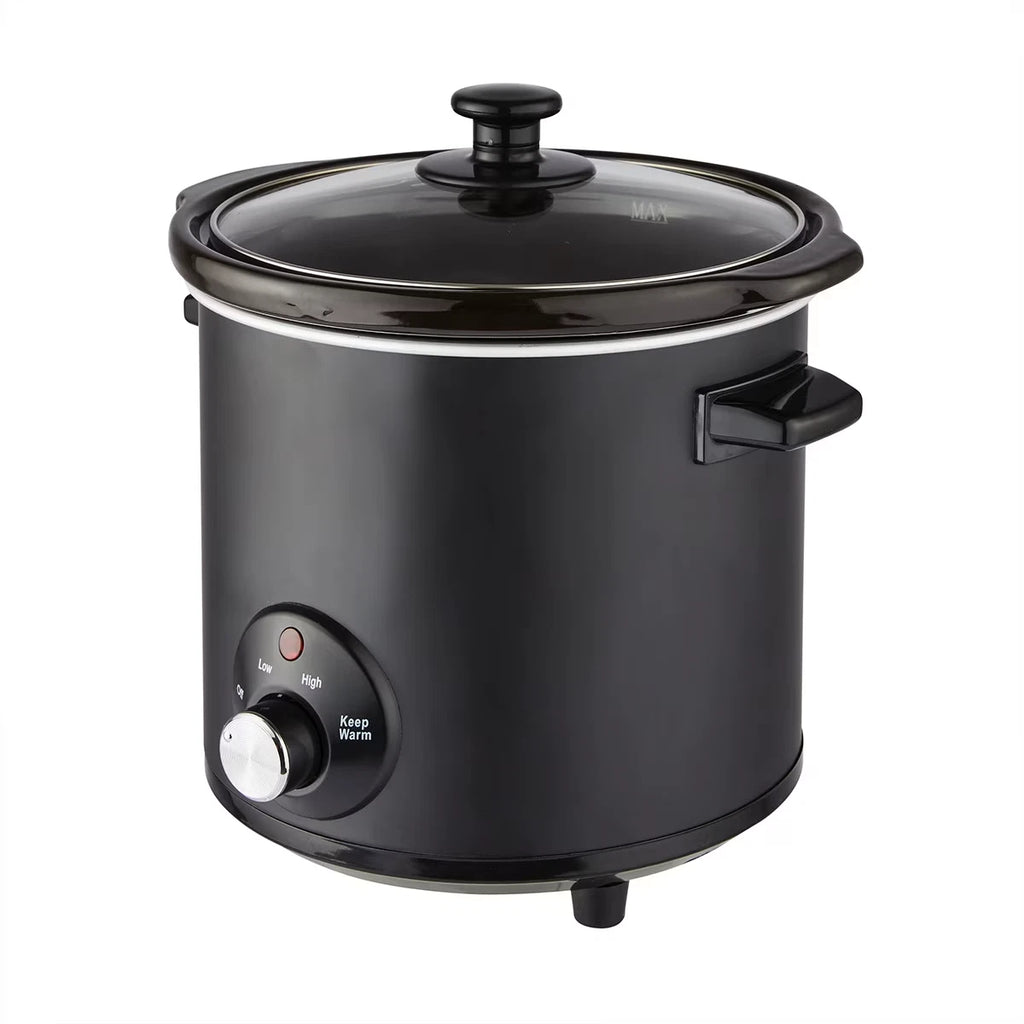 3L/5L/6.5 Slow Cooker With Ceramic Pot+Stainless Steel Overnight Cooker