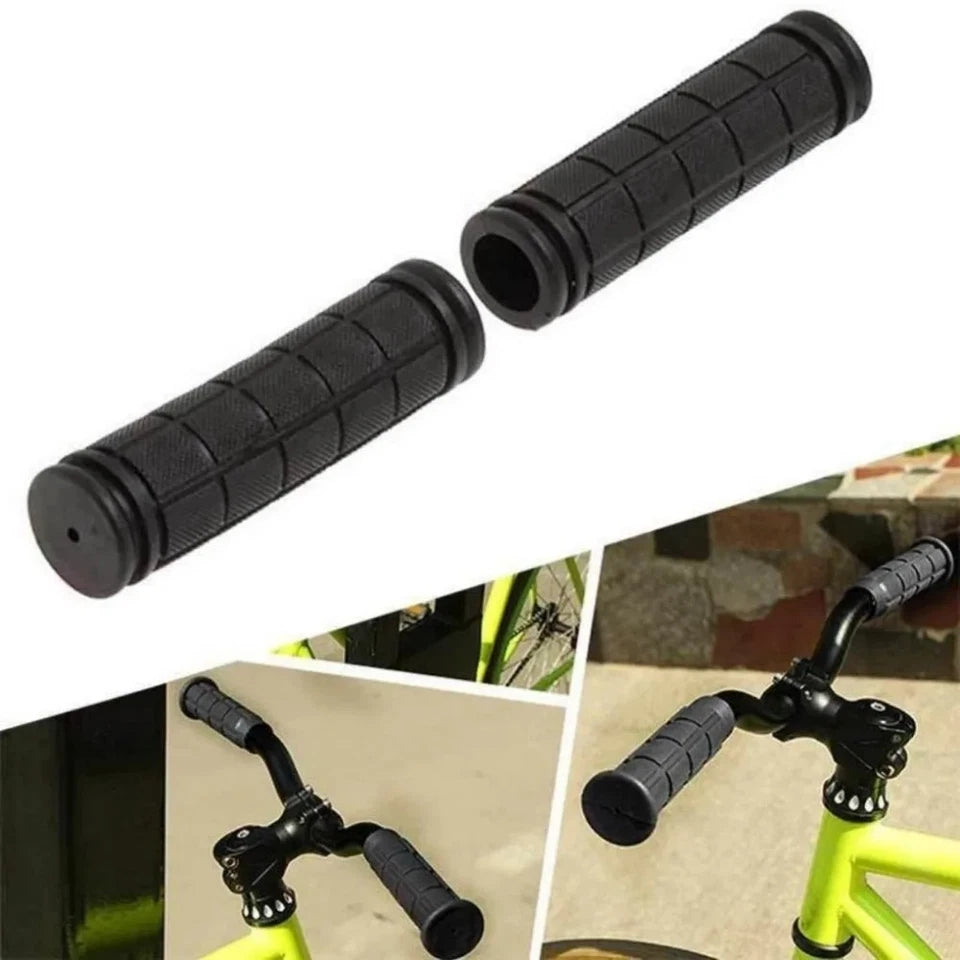 2PCS Bicycle Handle Bar Grips Silicone Soft BMX MTB Cycle Mountain Bike Scooter