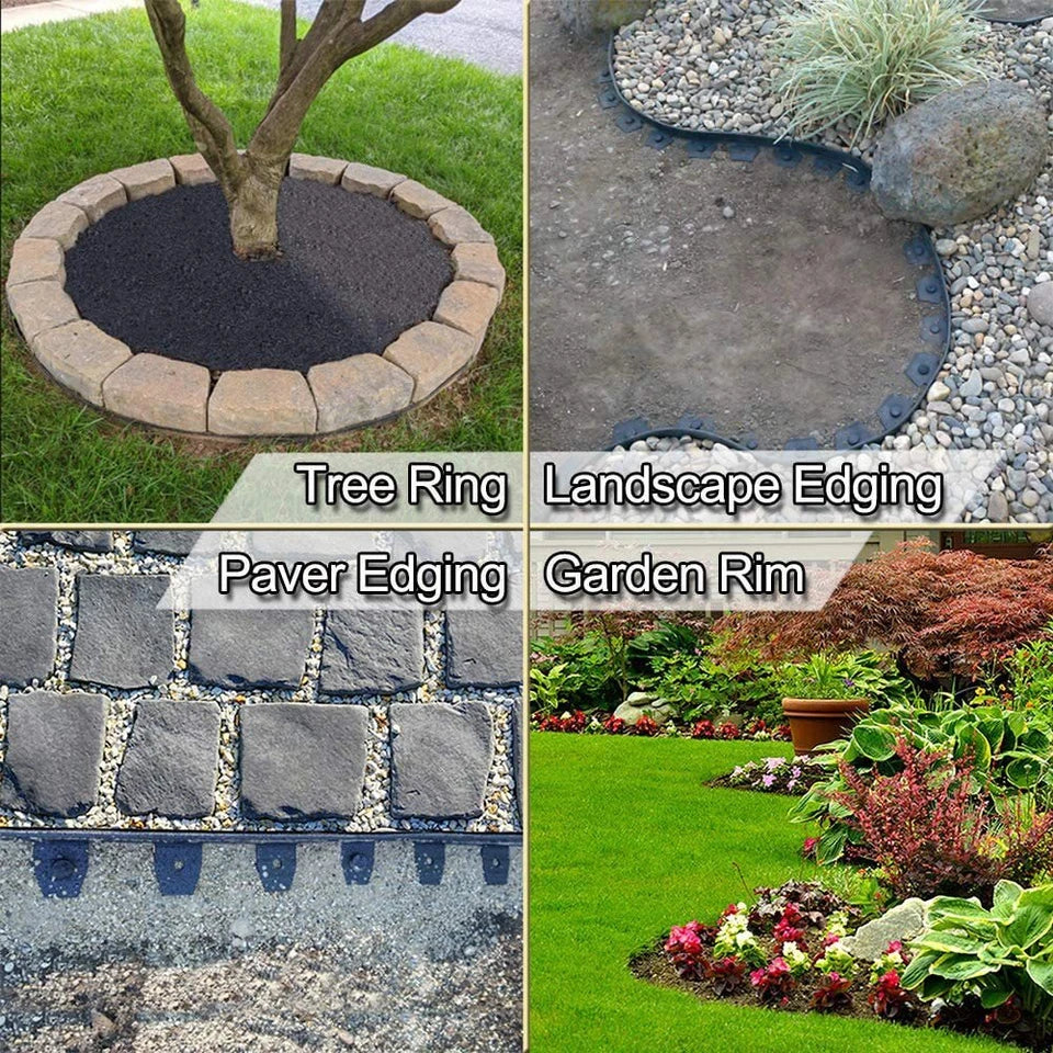 10M-50M Fence Landscape Garden Lawn Edging Border Flexible Plant Grass Barriers