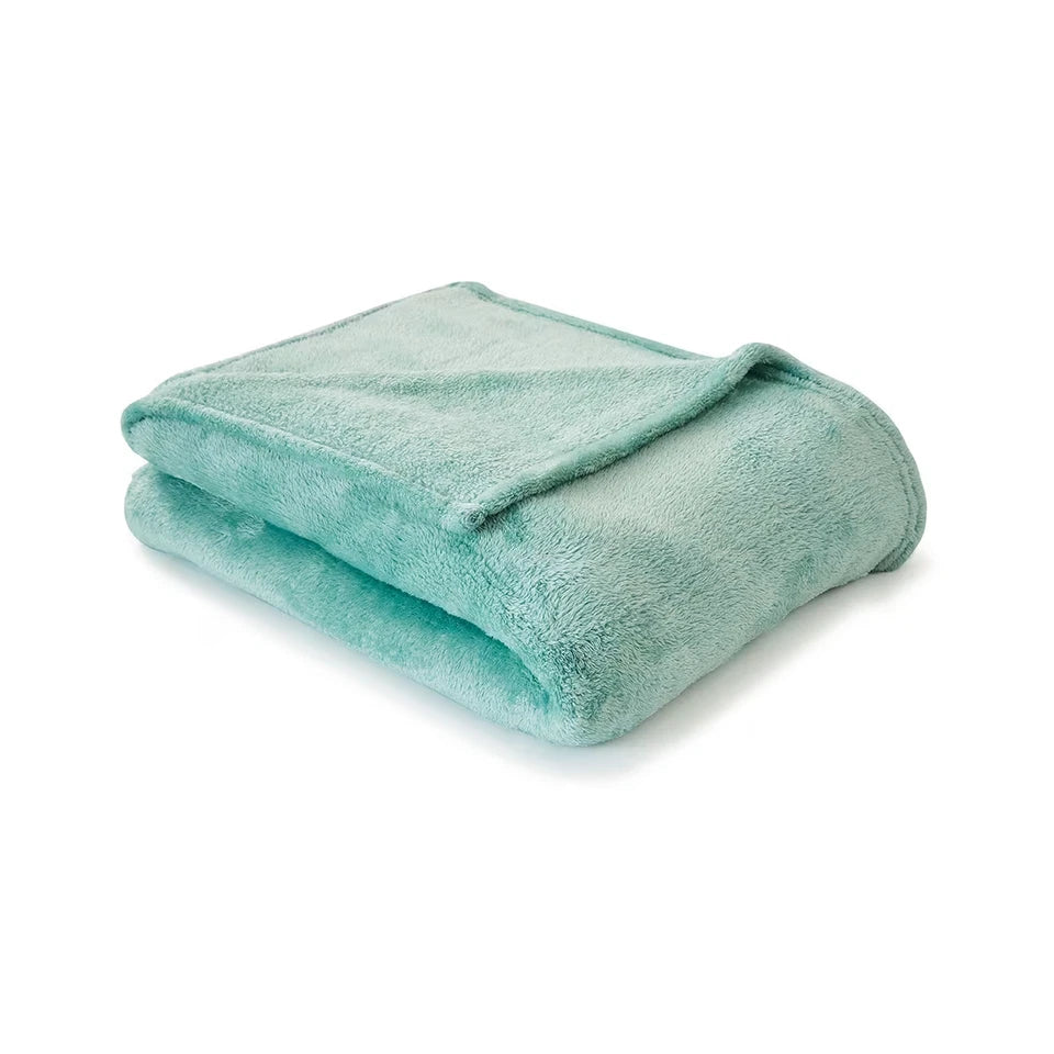 Plush Blanket - Single Bed Multicoloure With Free & Fast Au Shipping