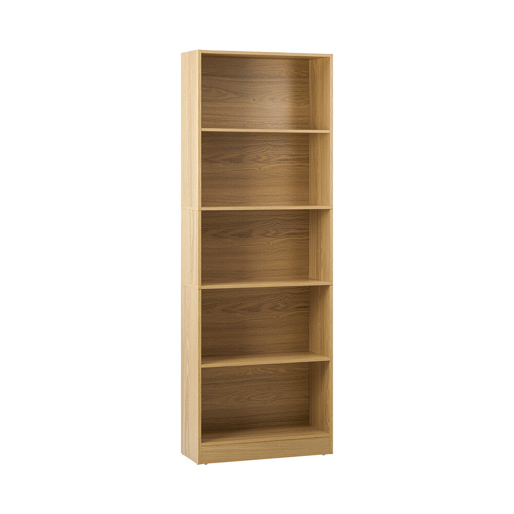5-Tier Bookcase Bookshelf Display Shelf Storage Cabinet Stand Rack Shelving Unit