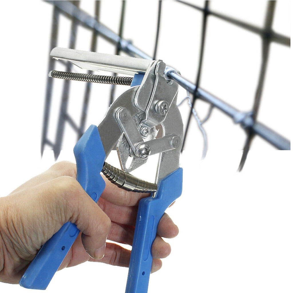 Hog Ring Plier Fencing Gun Fastener Stapler M Nailer Wire Ringer W/600 Clips