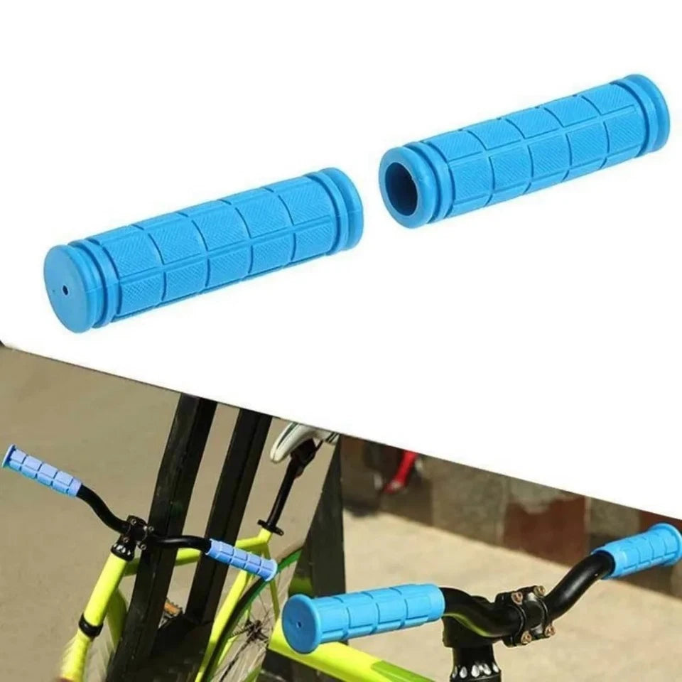 2PCS Bicycle Handle Bar Grips Silicone Soft BMX MTB Cycle Mountain Bike Scooter