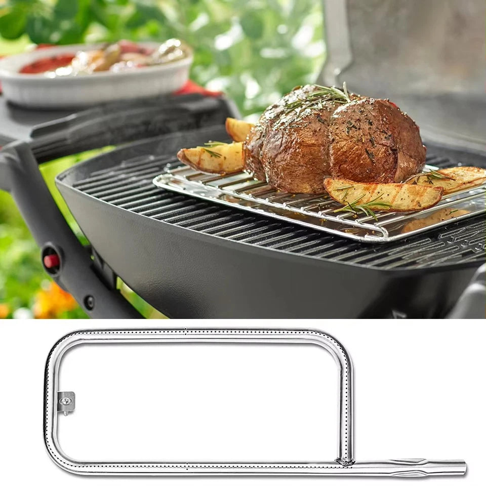304 Stainless Steel Grill Burner Tube Kit Compatible with Weber Q200 Q220 Q2000 Q2200