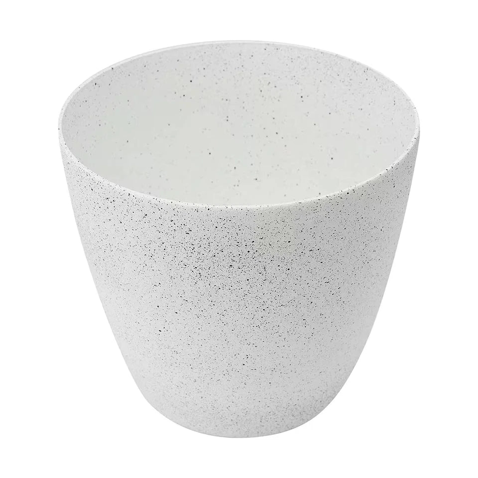 Large Plastic Plant Pots Textured Planter Plant Flower Pot Outdoor Garden Patio*