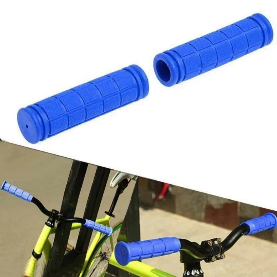 2PCS Bicycle Handle Bar Grips Silicone Soft BMX MTB Cycle Mountain Bike Scooter