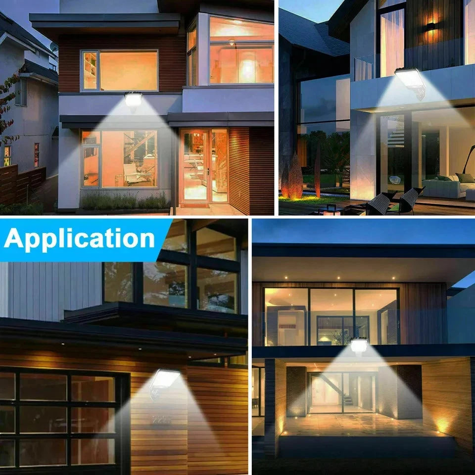 Solar Security Light Outdoor LED COB Wall Flood Light 5.5V 2.5W 1200mAh