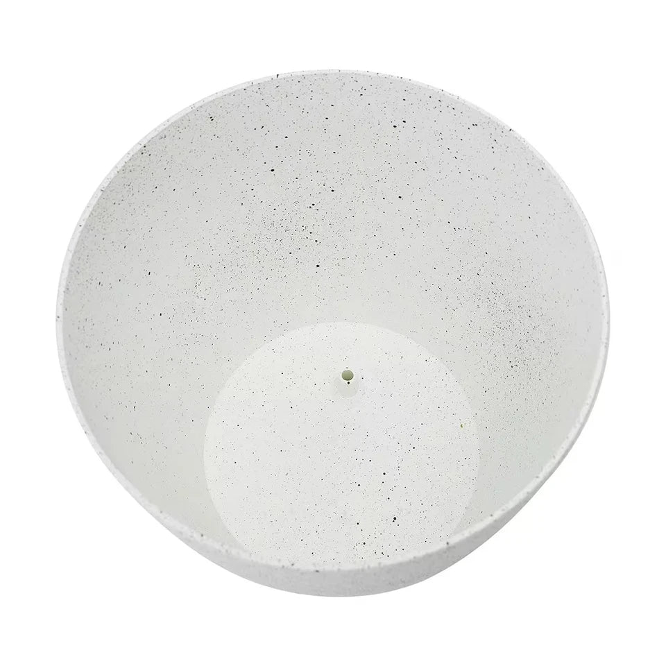 Large Plastic Plant Pots Textured Planter Plant Flower Pot Outdoor Garden Patio*