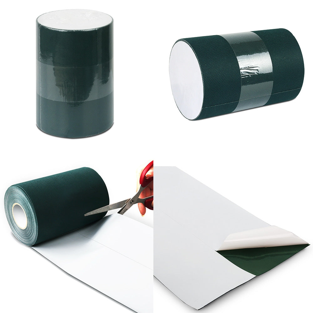Prime Turf Artificial Grass 15cmx10m Synthetic Self Adhesive Turf Joining Tape Weed Mat