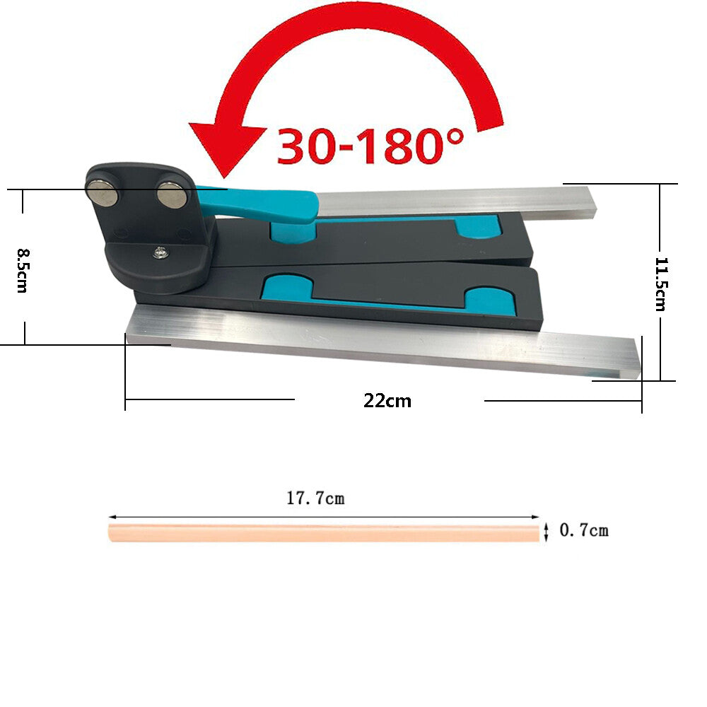 Accurate Mitre Gauges Miter Angle Measuring Tool Carpentry Gauge 30-180° AU