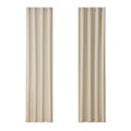 Artiss 2X Blockout Curtains Eyelet 140x230cm Beige