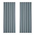 Artiss 2X Blockout Curtains Eyelet 240x230cm Grey