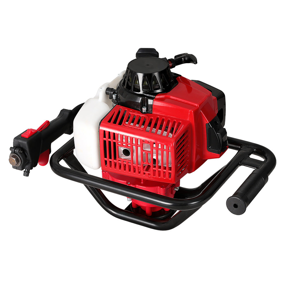 Giantz 63CC Post Hole Digger Motor Only Engine Petrol Red