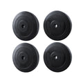 Everfit 30kg Barbell Weight Plates Standard Home Gym Press Fitness Exercise