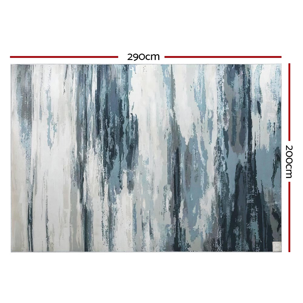 Artiss Rug 200x290cm Area Rug Washable Mat Large Carpet Soft Short Pile Poca
