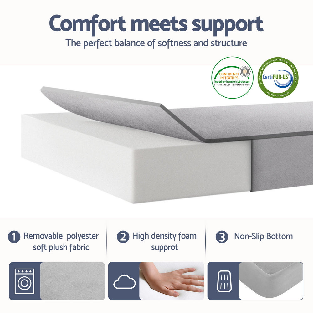 Giselle Foldable Mattress Folding Sofa Bed 4-fold Sleeping Camping Cushion Mat