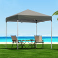 Instahut Gazebo 2x2m Outdoor Patio Garden Marquee Shade w/ Base Pods Grey