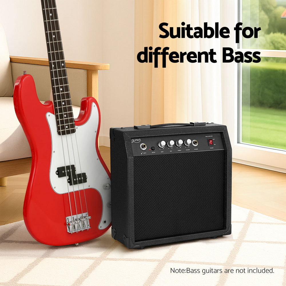 Alpha 40W Bass Guitar Amplifier Portable