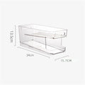 2-Layer Rolling Can Dispenser Plastic Fridge Beer Tin Holder Organiser Soda Rack