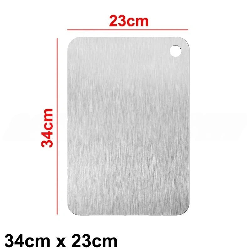 Titanium Cutting Board Double-Sided Titanium Chopping Boards for Kitchen Camping