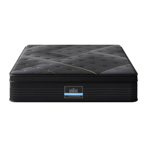 35cm Giselle Mattress King Bed Bamboo Pocket Firm Foam