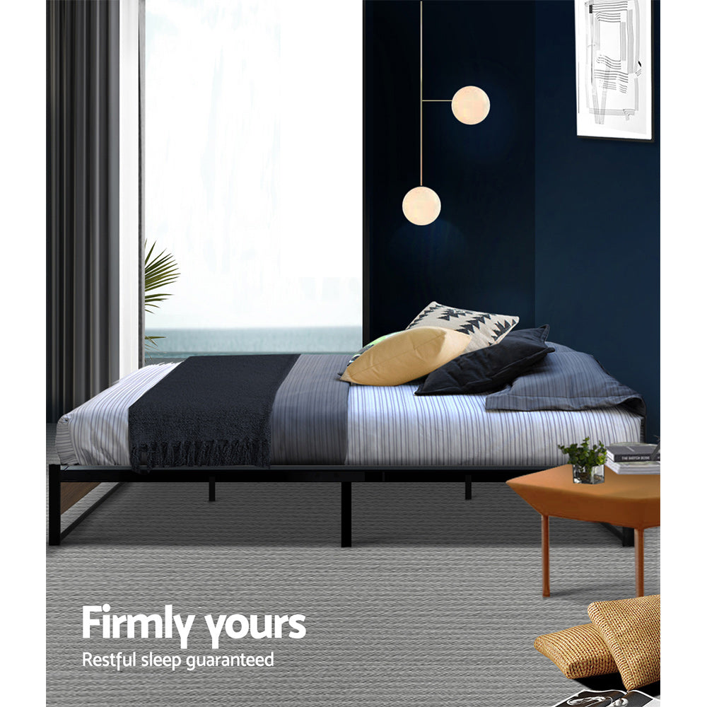 Artiss Bed Frame Metal Bed Frame Bed Base OSLO - Queen