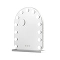 Embellir Makeup Mirror 40x50cm Dressing Vanity LED Bulb Light with 5x Magnification White Arch