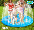 Outdoor 170Cm Kids Splash Sprinkler Water Play Pad Mat Inflatable Spray Pool Toy
