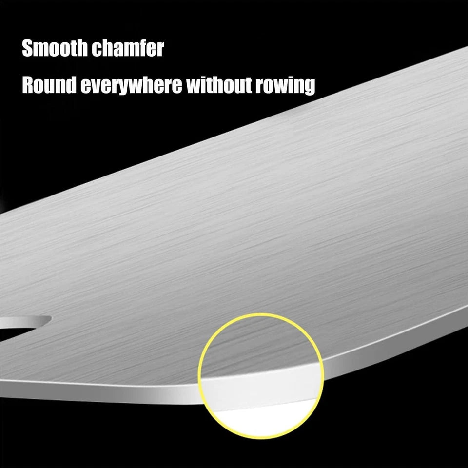 Titanium Cutting Board Double-Sided Titanium Chopping Boards for Kitchen Camping