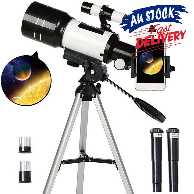 Astronomical Telescope with Tripod 150X Zoom HD Outdoor Monocular 70Mm Aperture