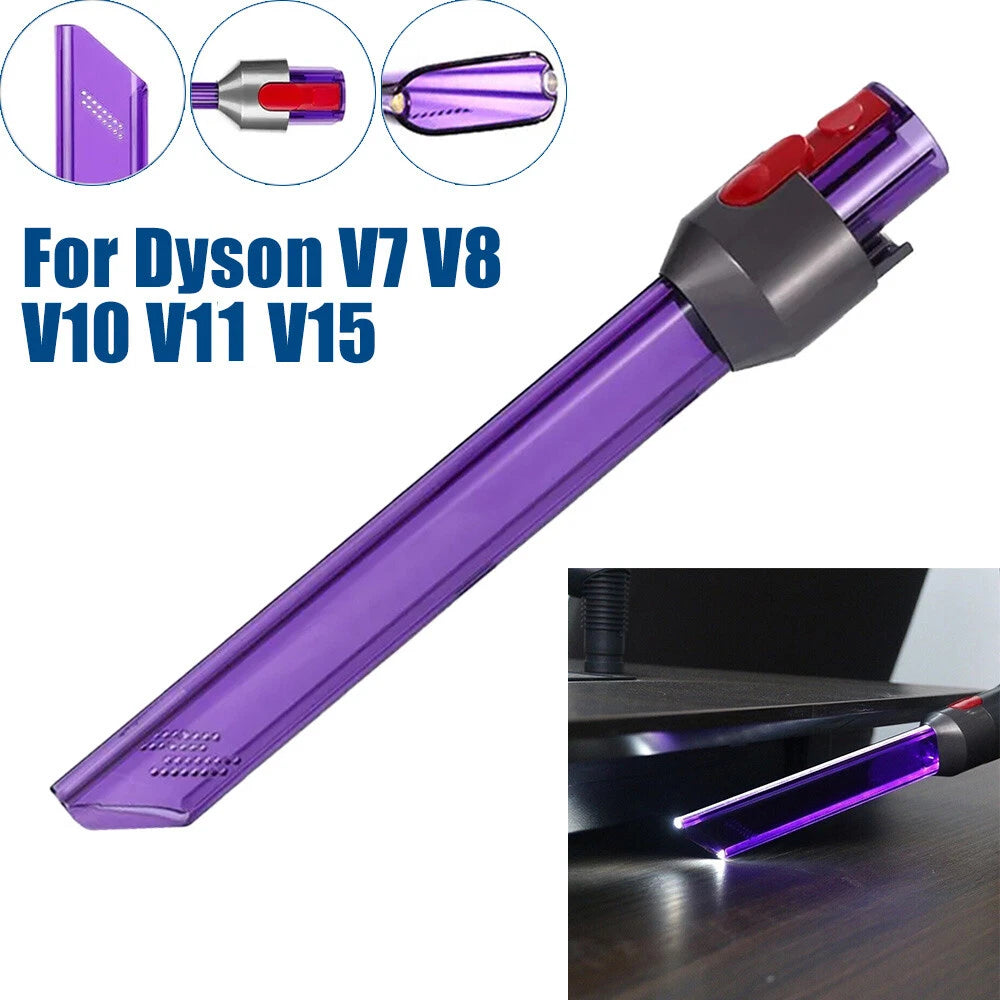 Crevice Tool Light Pipe for Dyson Vacuum Cleaner for Dyson V7 V8 V10 V11 V15
