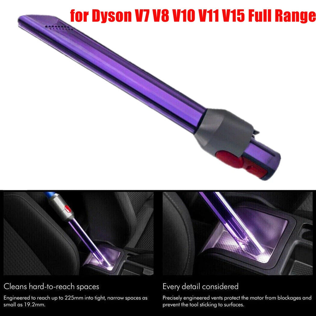 Crevice Tool Light Pipe for Dyson Vacuum Cleaner for Dyson V7 V8 V10 V11 V15