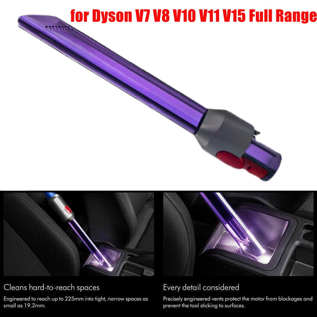 Crevice Tool Light Pipe for Dyson Vacuum Cleaner for Dyson V7 V8 V10 V11 V15