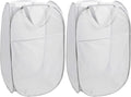 Large Capacity Foldable Laundry Basket for Home Dormitory Use Durable Plastic Cl