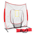 Everfit 7ft Baseball Net Pitching Kit with Stand Softball Training Aid Sports