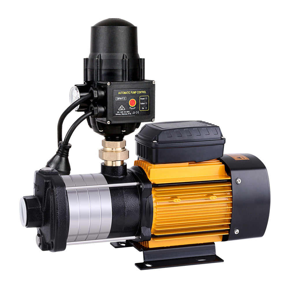 Giantz Garden Water Pump High Pressure 2000W Max. 5-Stage Tank Irrigation Black