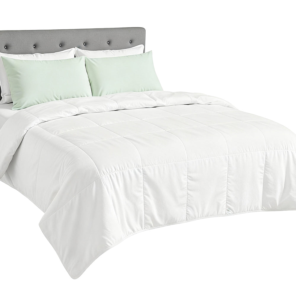 Giselle Bedding 200GSM Bamboo Quilt Summer Quilts All Season Doona Duvet Lightweight Double