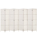 Artiss 8 Panel Room Divider Screen 326x170cm Woven White
