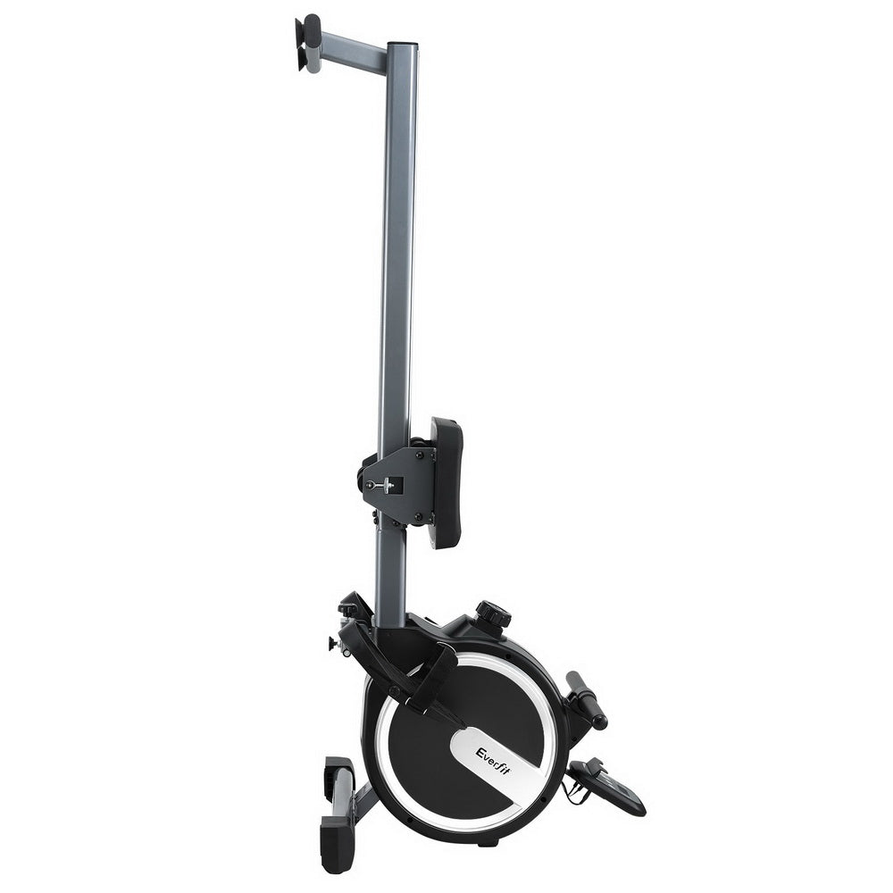 Everfit 16 Level Magnetic Rowing Machine for Home with App Connect Black
