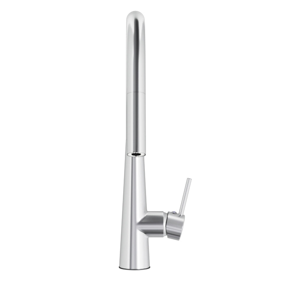 Cefito Kitchen Mixer Tap Pull Out Round 2 Mode Sink Basin Faucet Swivel WELS Chrome