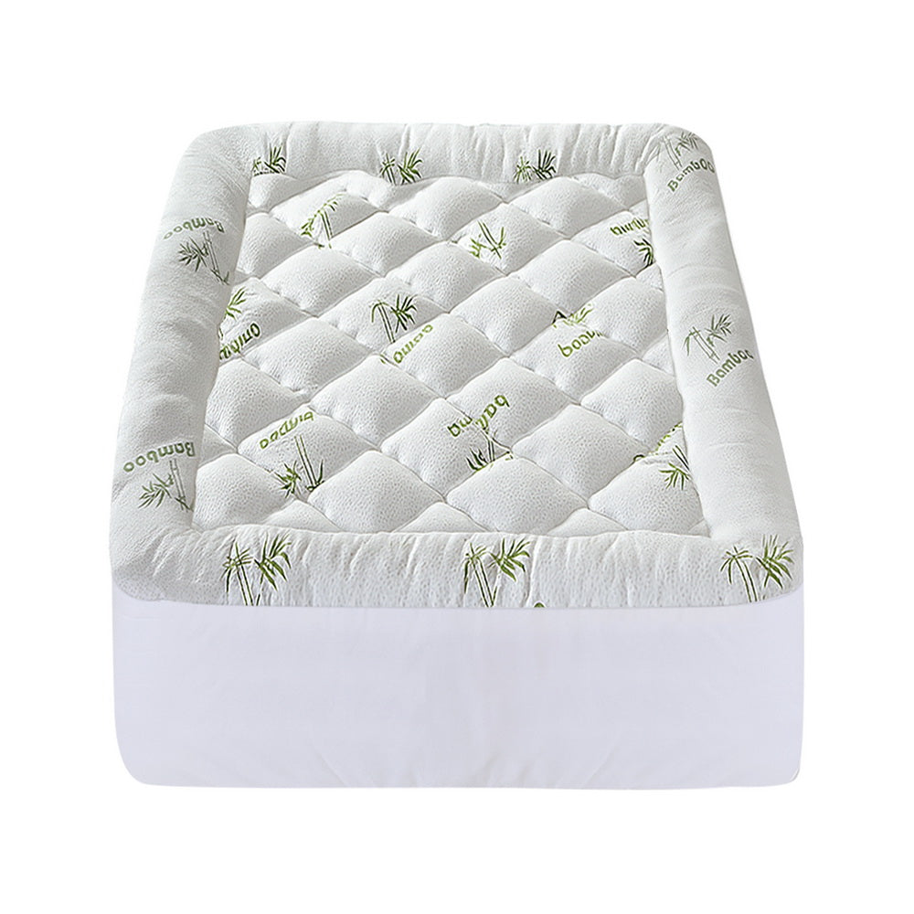 Giselle Mattress Topper 5cm Pillowtop toppers Bamboo King Single