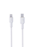 Aukey Circlet CL 1m Aramid Fiber Core USB-C TO Lightning White (CB-KCL1)