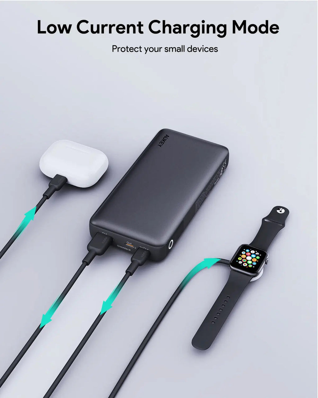 Aukey Sprint X 20K 30W 20000mAh Portable Power Bank with PD3.0 (PB-Y42)