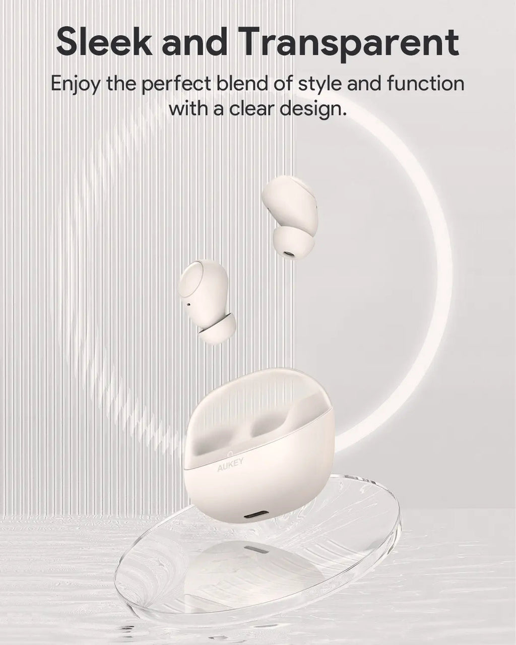 Aukey True Wireless Earbuds MOVE VIBE (EP-M3A)