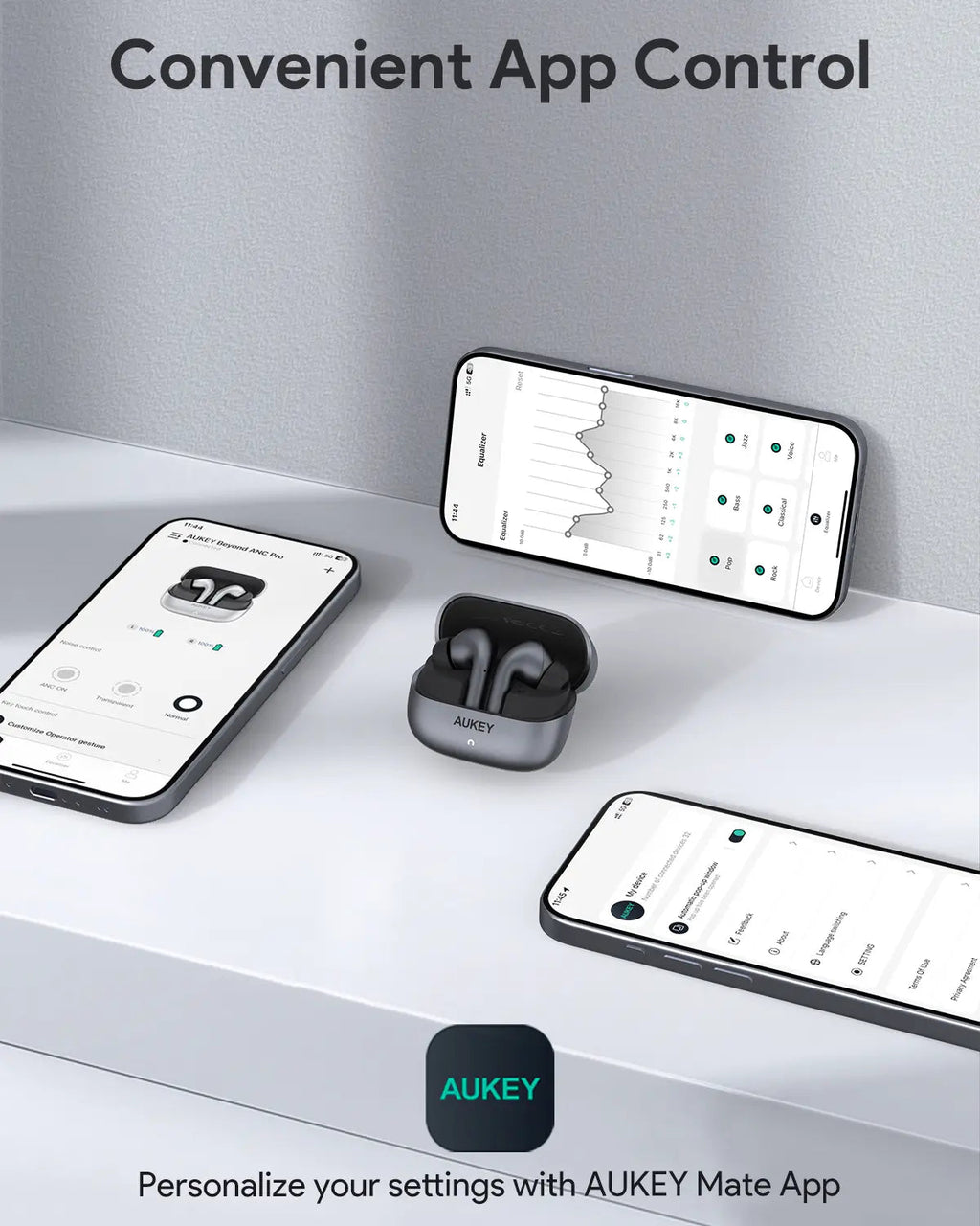 Aukey True Wireless Earbuds with Hybrid ANC BEYOND ANC PRO (EP-B1)