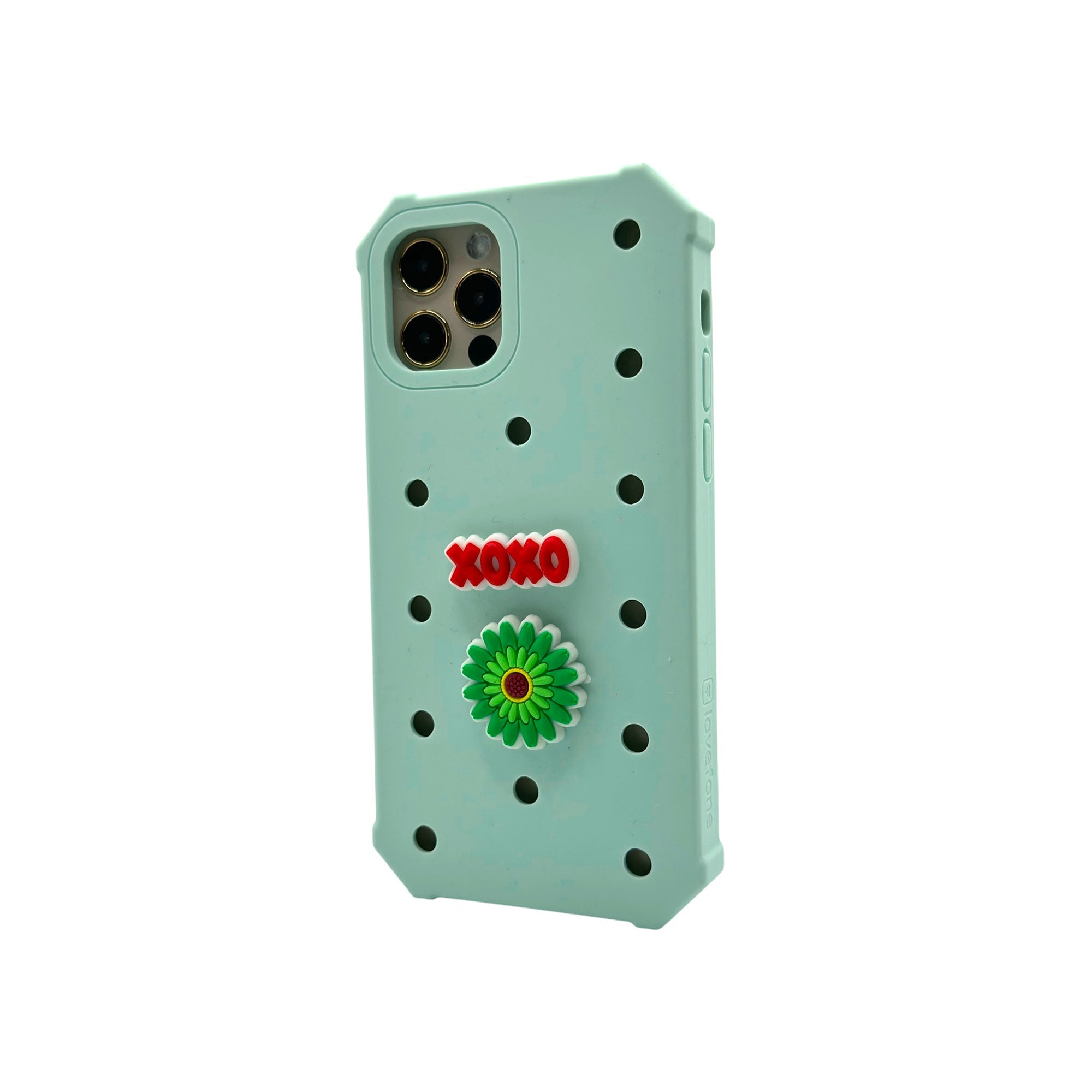 Lovefone Kids Silicone Case iPhone 12/12 Pro Mint Green