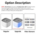 3L Cat Water Fountain Large Filter USB