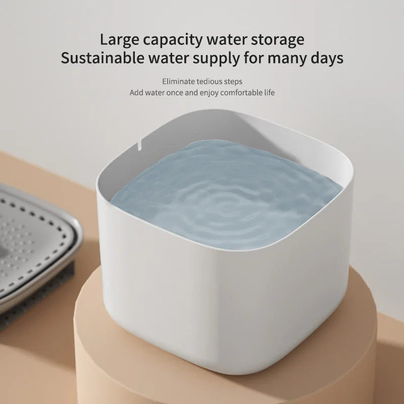 3L Cat Water Fountain Large Filter USB